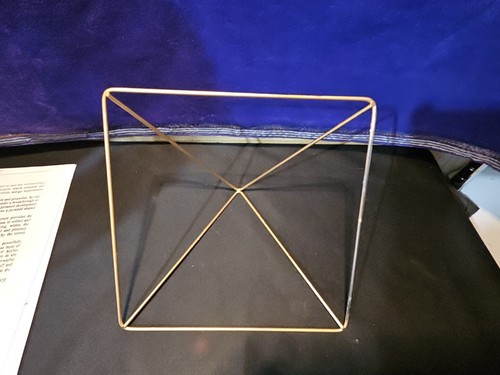 New 9” Pyradome by Pyradyne Dr Fred Bell Pyramids Gold With Paperwork From Book - Picture 5 of 9