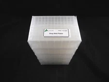PION Plastic Deep Well Plate 96-Well Cell Culture Natural 110023 5/PACK