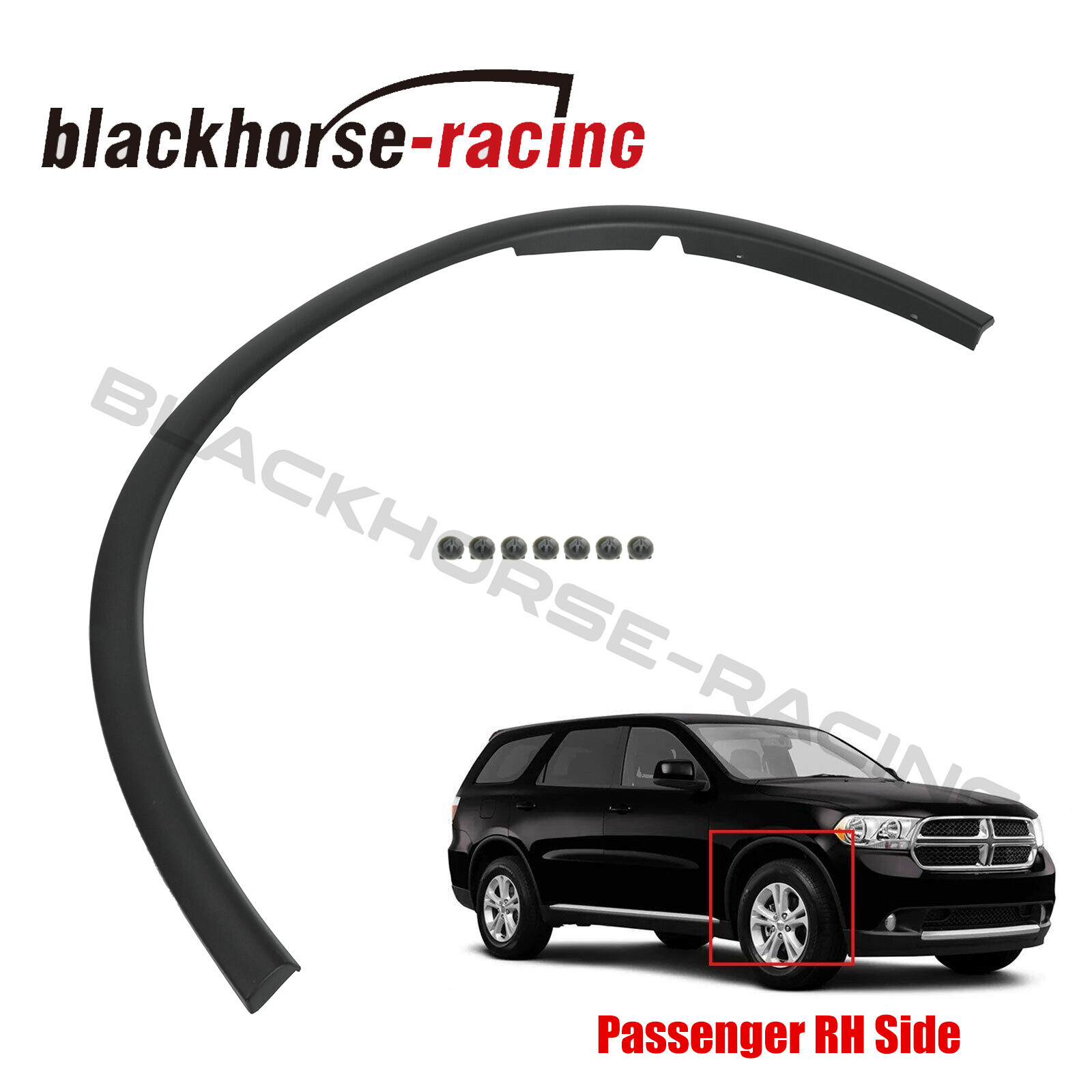 For 20112020 Dodge Durango Fender Flares Trim Moulding Front Passenger