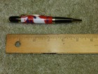 Manhattan Ballpoint Twist Pen / Black & Gold with a Red White & Blue Body — photo 9