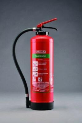 Feuerlöscher Gloria 6l Schaum Wartung NEU