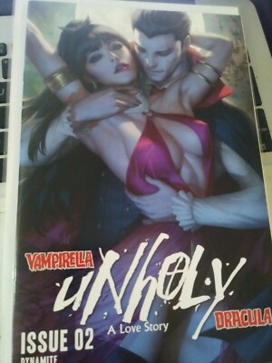Vampirella Dracula UNHOLY #2 COVER D Dynamite Comics 2022