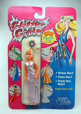 Matchbox Glitter Girls ''Pearl'' outfit neuwertig auf Karte