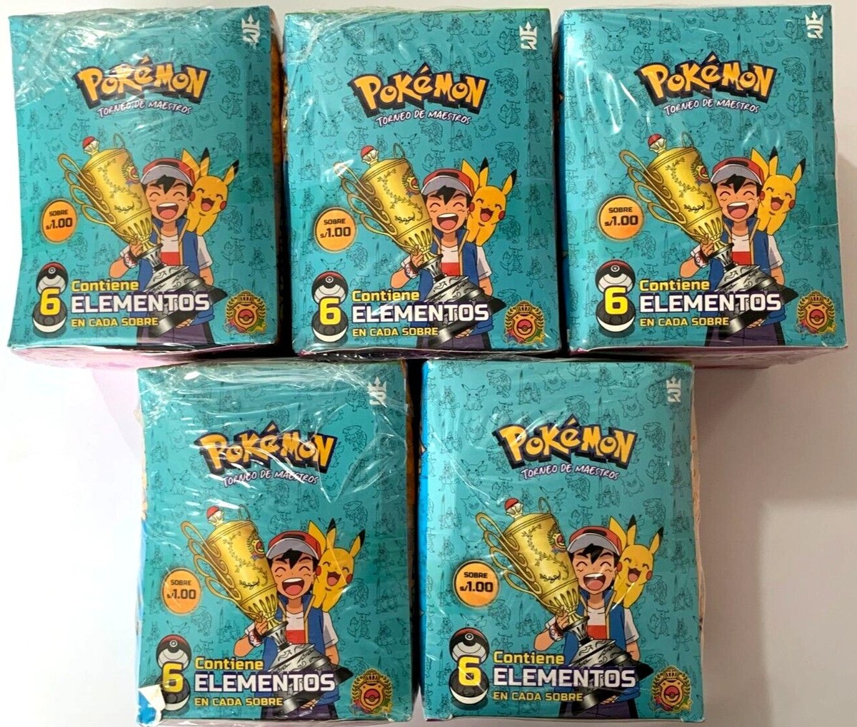 pokemon masters cards 5 BOXES