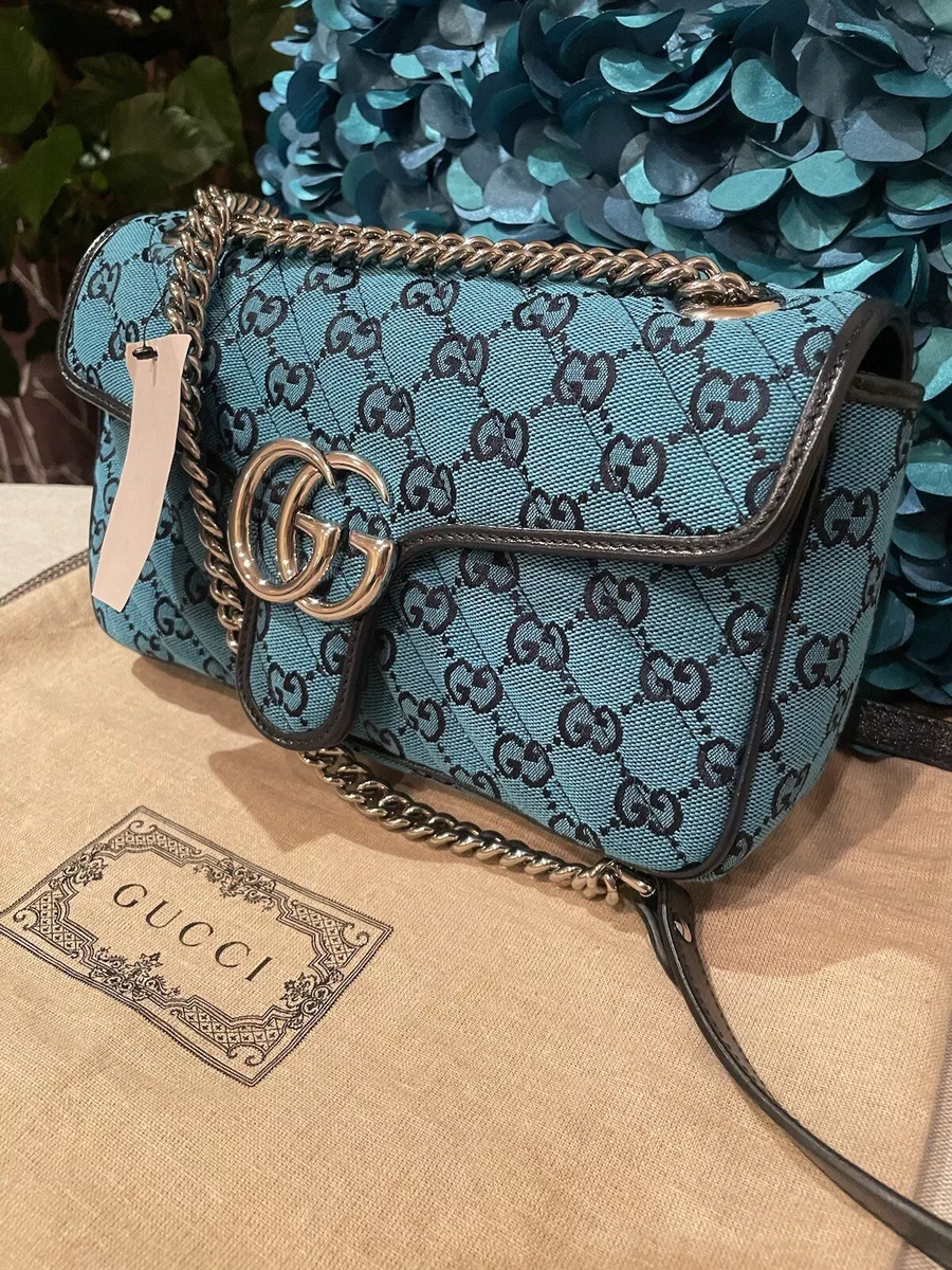 Gucci GG Marmont Canvas Shoulder Bag