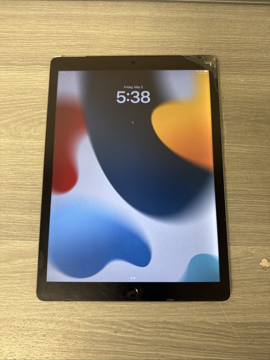 Crack Screen** Apple iPad Pro 12.9 1st Gen 128GB 4G LTE WiFi A1652