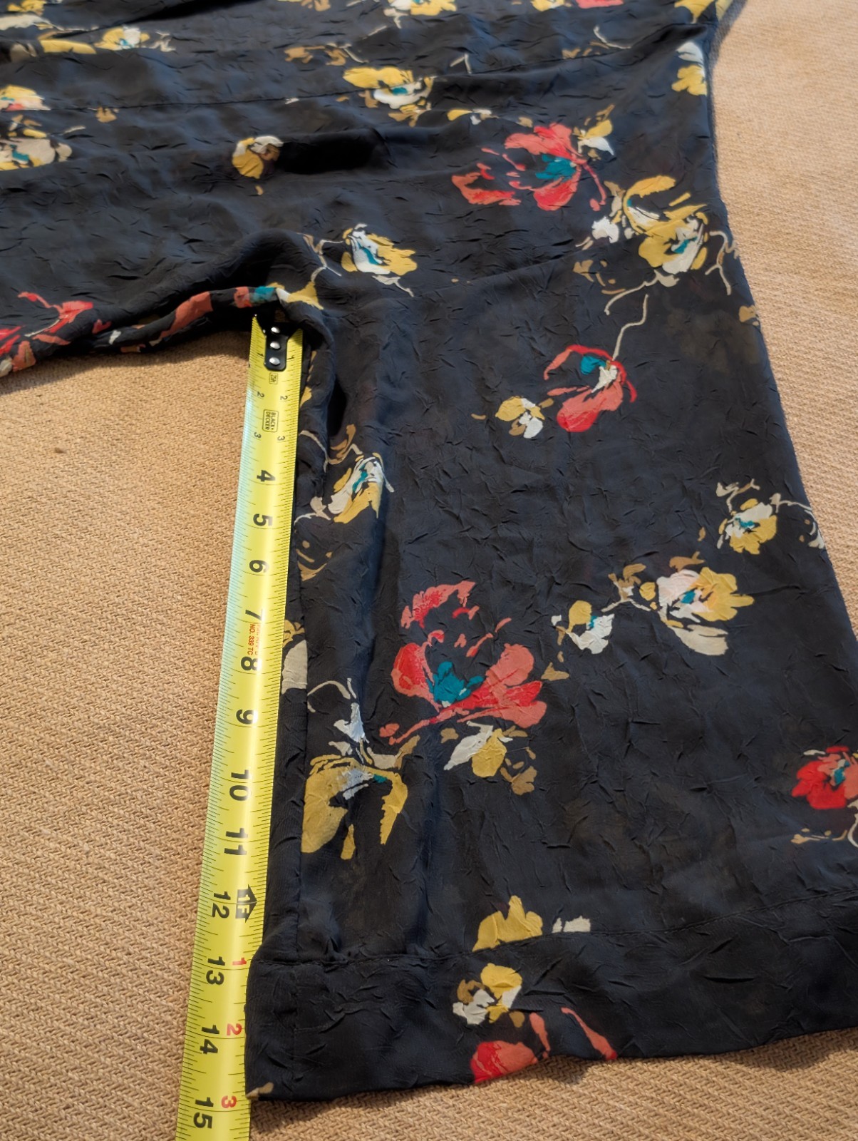 Mossimo Dark Grey Floral Patterned Lightweight Ki… - image 12