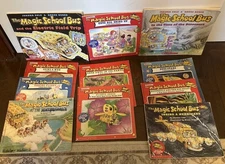 Lot Of 11 Magic School Bus Books Science & Nature Great Reads