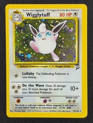 Wigglytuff 19/130 Base Set 2 Holo Rare