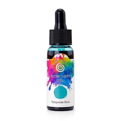 Cosmic Shimmer Water Based Ink 29 ml - Turquoise Blue Mixed Media Ink