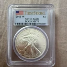 U.S. Mint 2013-W American Silver Eagle 1 oz .999 Silver PCGS MS70 FS