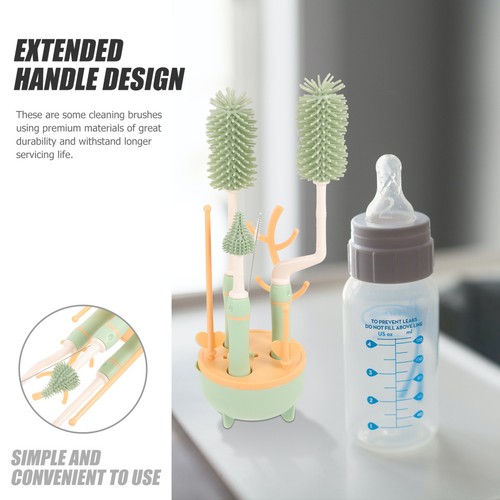 Babyflaschenbürsten-Set Tragbare Multifunktionale Reinigungsbürste Für - Bild 11 von 12