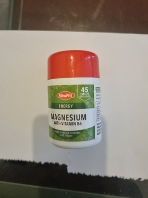 MAGNESIUM MIT VITAMINEN B6 - MARKE MINAVIT - 45 TABLETTEN