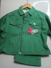 Vintage Guess Kids Jean Set Made In USA Size L Jacket Pants Size 14