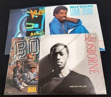 5 pcs - Various - 7" 45 RPM Record Original Co Picture Sleeves Only Lot Used