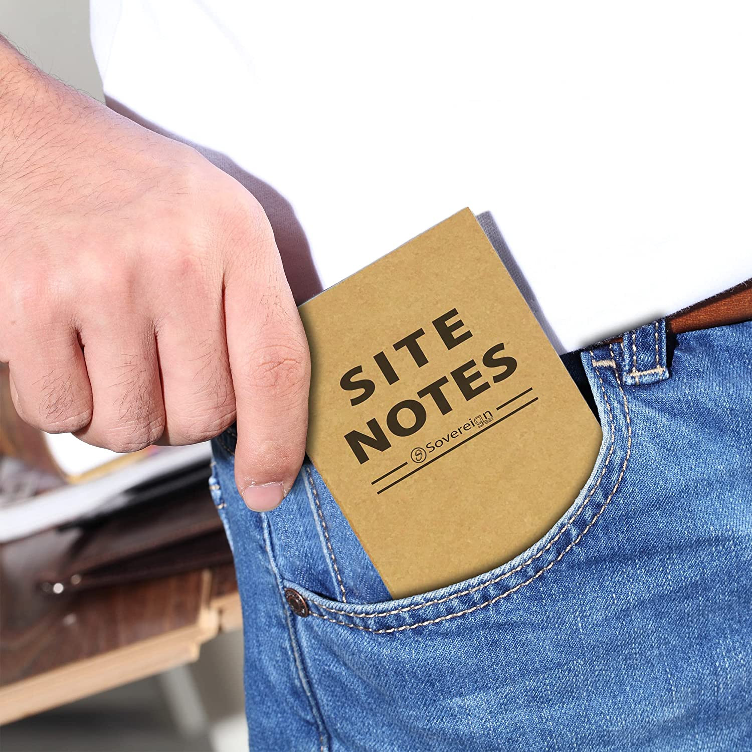 5 Field Notes Notebooks, 3.5X5.5 Refill for Leather Journal, Universal Paper