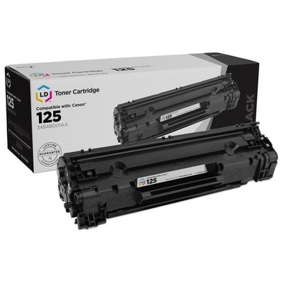 LD Compatible Toner Cartridge Replacement for Canon 125 (Black)