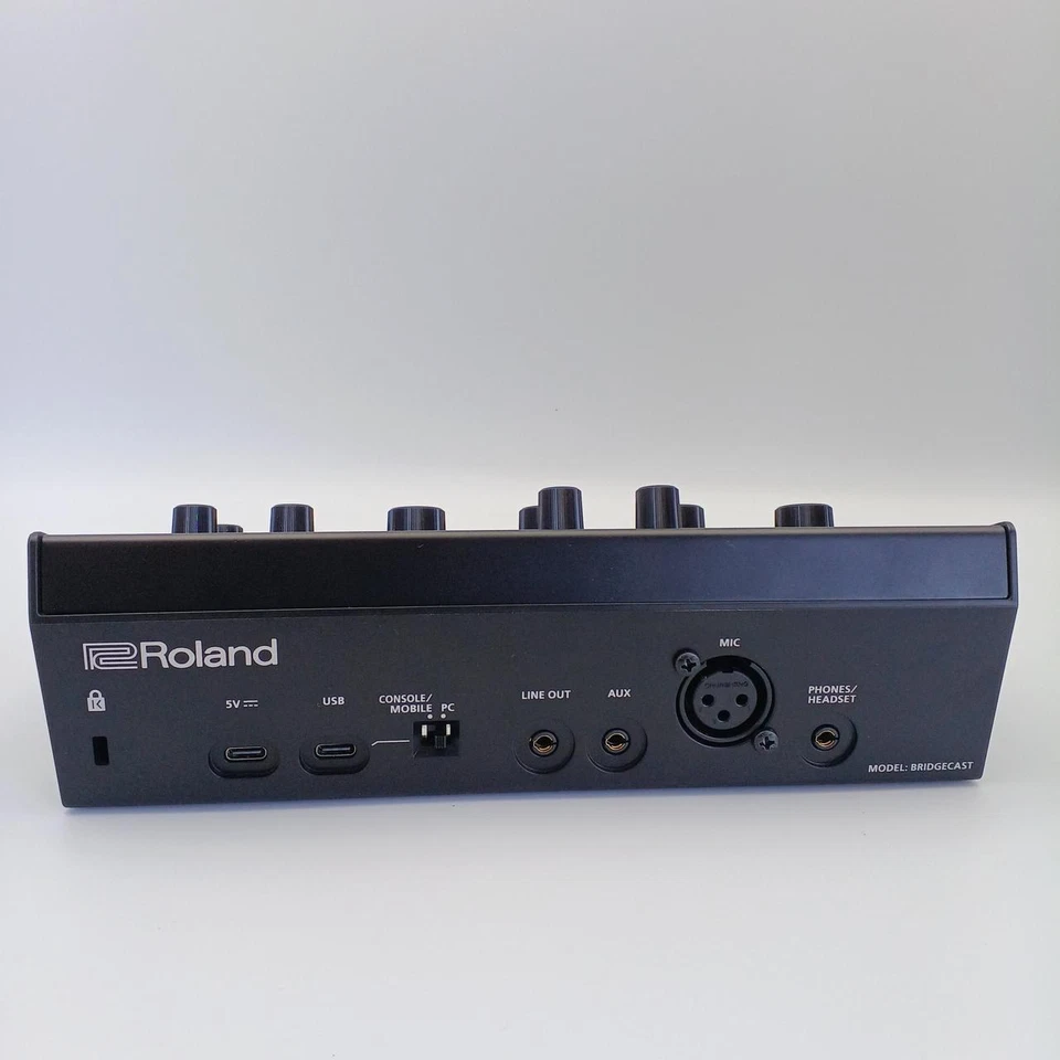 Roland Bridge Cast Dual Bus Gaming Audio Mixer USB Interface Streaming JP USED - Image 4 of 4