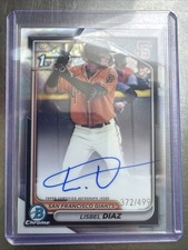 2024 Bowman Chrome - Prospect Autographs Lisbel Diaz #CPA-LDI Refractor /499