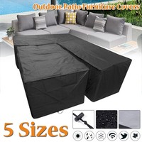 Heavy Duty Outdoor Waterproof Garden Patio Furniture Cover for Rattan Table Sofa