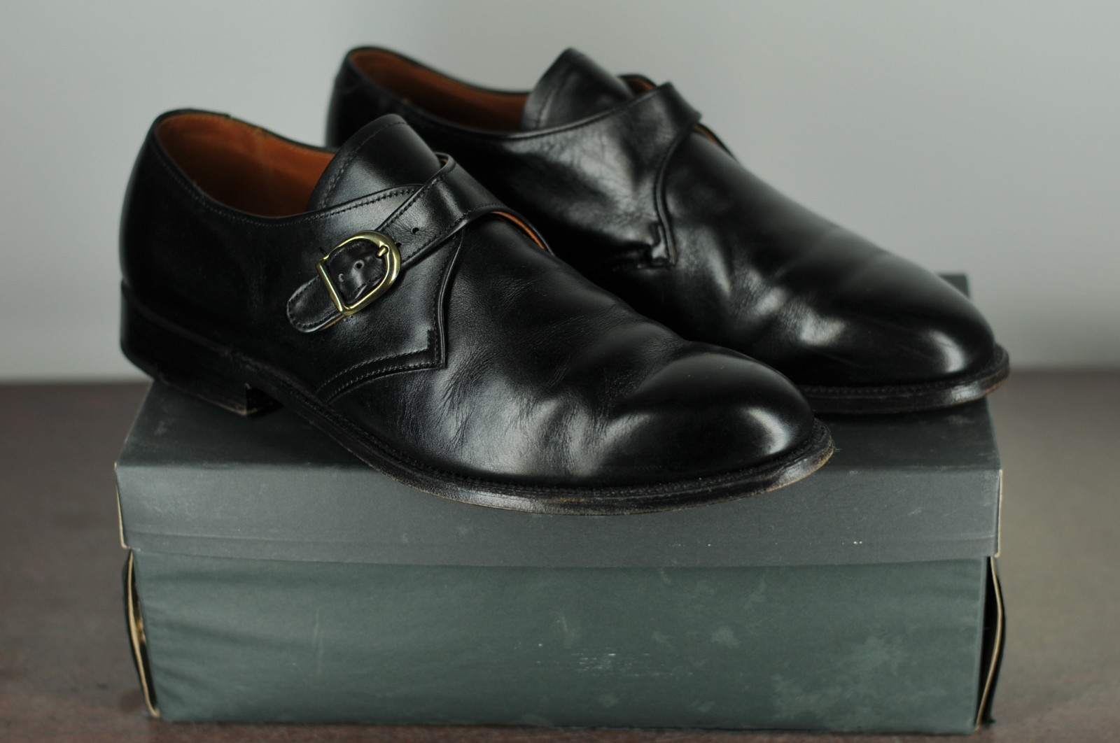 Alden 966 Burnished Tan Calfskin Short Wing Tip Blucher