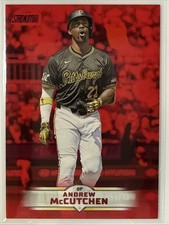 2025 Topps Stadium Club - Andrew McCutchen #166 Red Foil