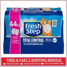 Fresh Step Total Control Scented Clumping Litter with Febreze, 44 lbs.