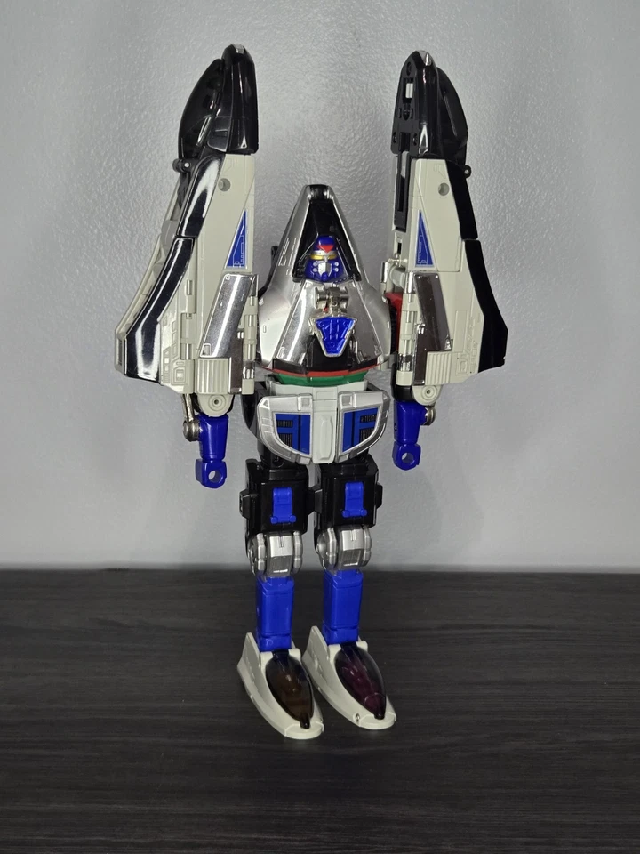 Power Rangers Time Force Deluxe Time Force Megazord! ¡100% Completo! ¡Gran forma! Foto 4 de 4