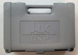 HK Heckler & Koch Case Factory Handgun Box for USP Pistols 9mm & 40 S&W & manual