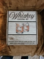 Whiskey Cocktail Kit by Craft Connections Co. Complete NIB