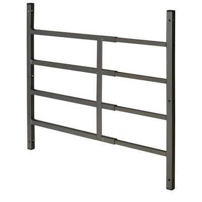 Prime-Line 4762 Fixed Window Guard 4 Bar Steel Bronze 21-1/4in H x 15-3/4-22in W