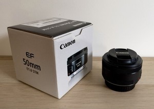 Canon EF 50mm f/1.8 STM Standard Lens Auto/Manual Focus MPN 0570C005