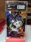 2025 Select Blue And Orange Hyper Prizm Shock /35 Caleb Williams