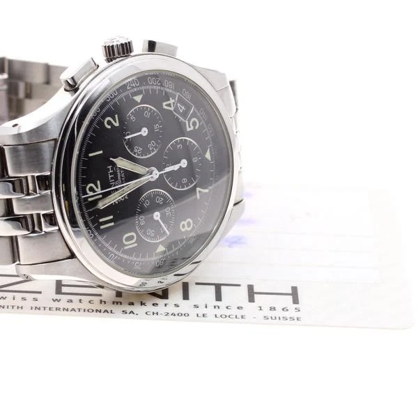 Zenith — Zenith El Primero 02.0500.400 38mm SS Black Dial Automatic Watch #C5903