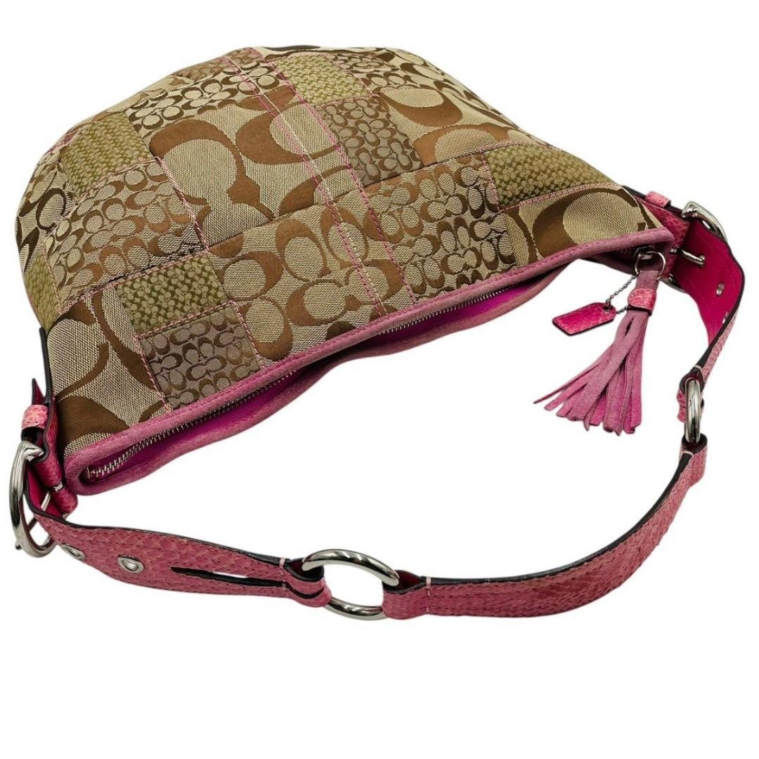Coach Shoulder Bag One Shoulder Patchwork Signatu… - image 7