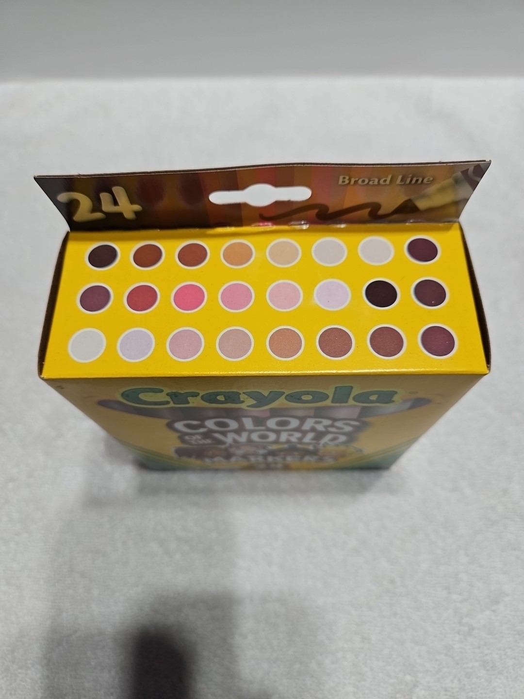 Crayola 24ct Colors of the World Markers ~Broad Line~ Item #58-7802
