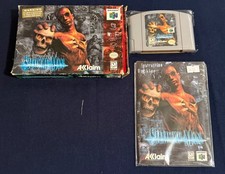 Shadow Man Nintendo 64 N64 CIB Complete in Box Authentic Tested Working