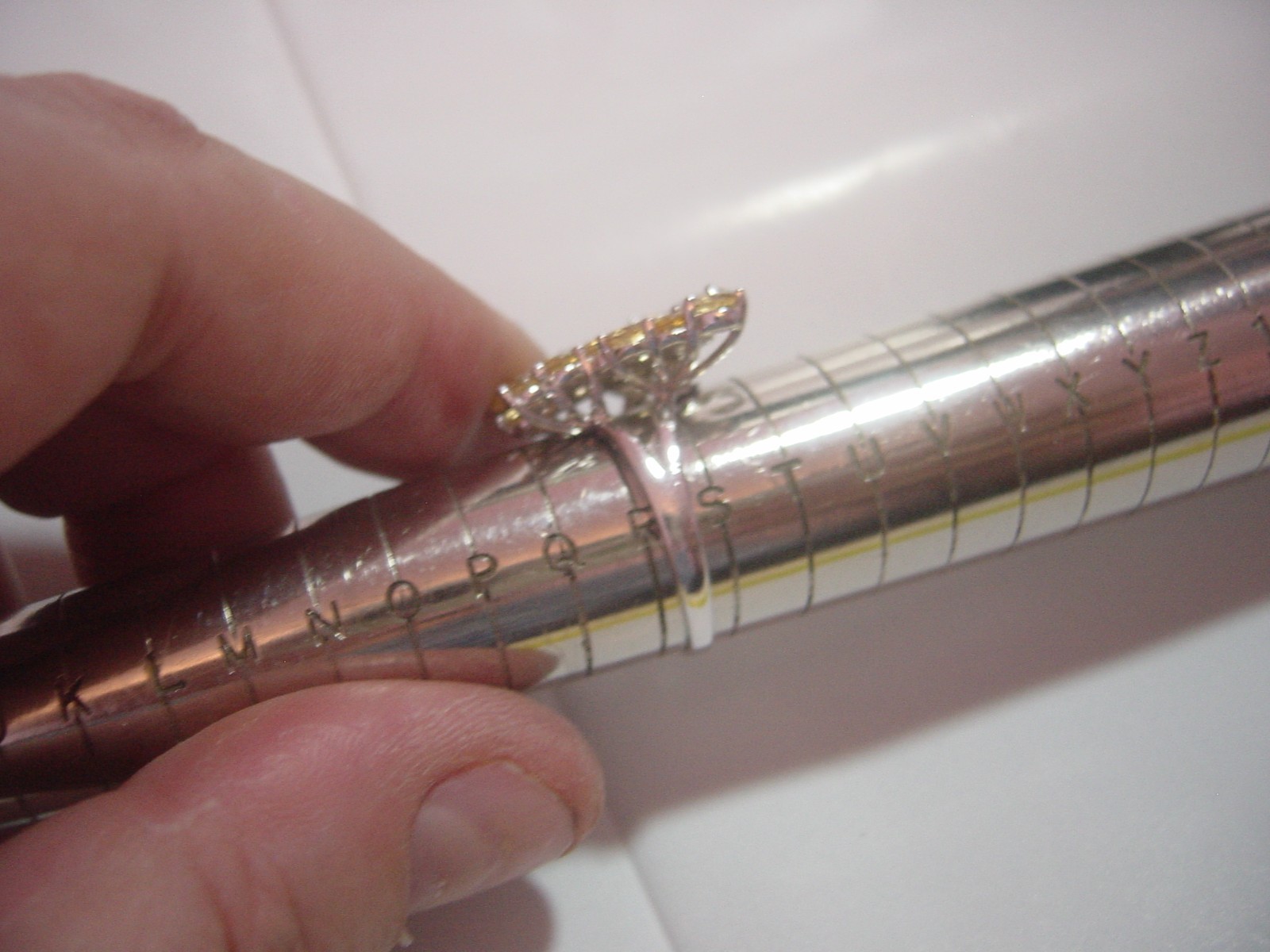 magnificent solid silver big sparkling butterfly … - image 13