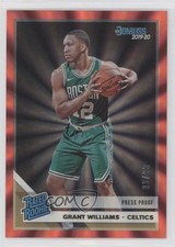 2019 Panini Donruss Rated Rookie Press Proof Red Laser 3/99 Grant Williams 1u6
