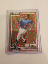 2026 Topps Series 1 - Ryan Ritter #18 Green & Pink Polka Dots (RC)