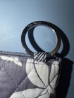 Vera Bradley Double ID Moon Shadow Meadow Wallet Grey/ White Pre-owned — photo 7