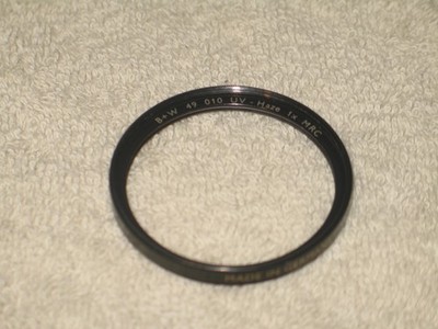 B+W 49mm 010 UV Haze Lens Filter UV MRC 1x