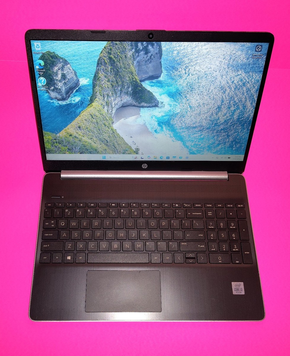 【中古】「未使用品」HP 15.6インチ HD タッチスクリーン ノートパソコン Intel Core i5 1005G1 8GB DDR4 RAM 128GB SSD HDMI Bluetooth 802.11/b/g/n/ac Windows 10 HP 15.6