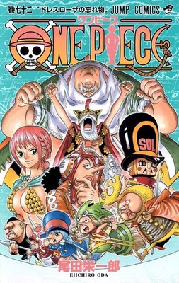 ONE PIECE Vol.72 Japanese Manga   Dressrosa Kingdom Chaos Begins!