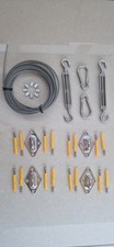 15m Wire Rope Kit Stainless Steel Cable Fence Wire Roll Kit Turnbuckle Tensioner