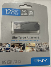 PNY Elite 128GB USB 3.2 Flash Drive 100mb/S
