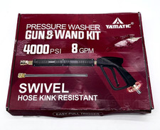 Yamatic Swivel Hose Kink Resistant Pressure Washer Gun & Wand Kit (4000 PSI)