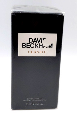 David Beckham Classic 3.3 oz EDT Cologne for Men New In Box