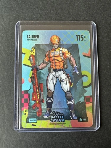 Caliber 115 Power Rad 80’s Bo Jackson Battle Arena 2026 RAD-360 FIRE