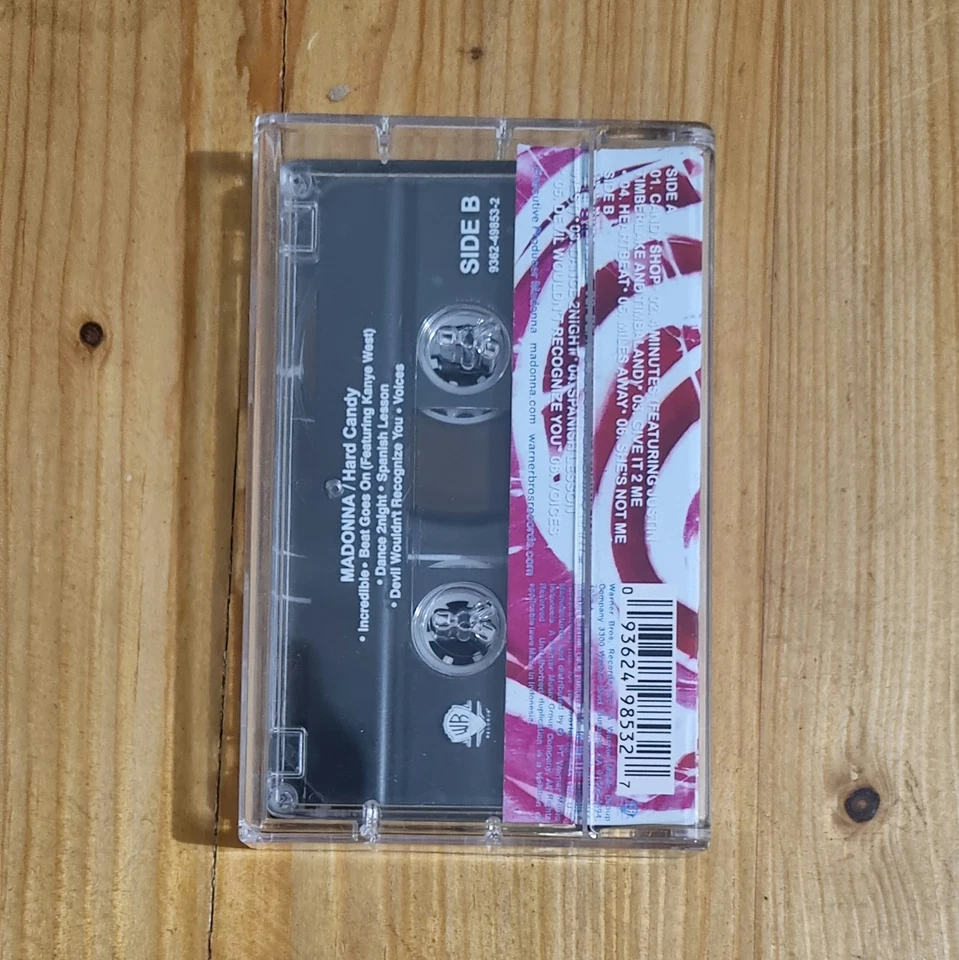 MADONNA HARD CANDY CASSETTE TAPE - Image 2 of 4